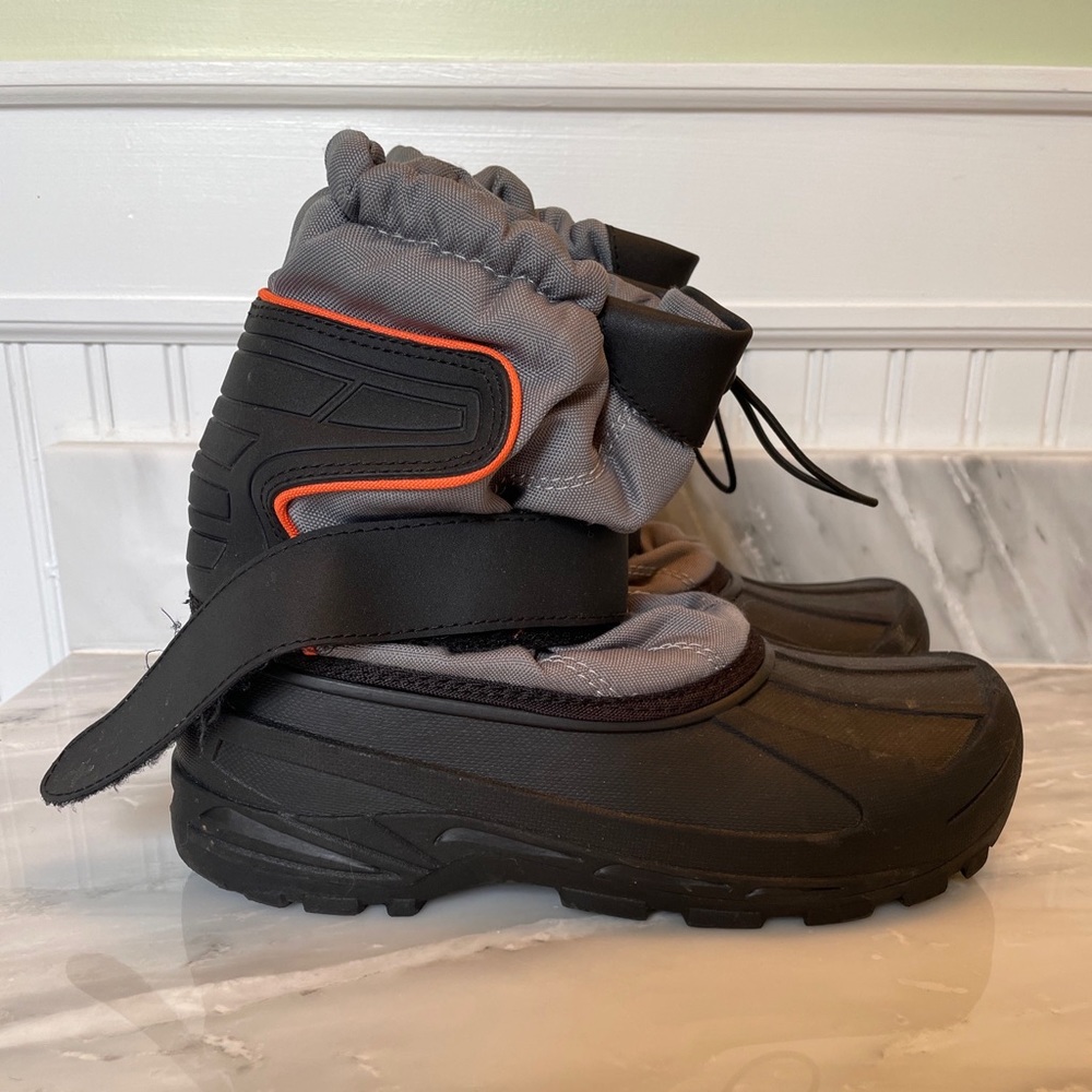 Circo Black/gray Thermolite Snow Rubber Boots